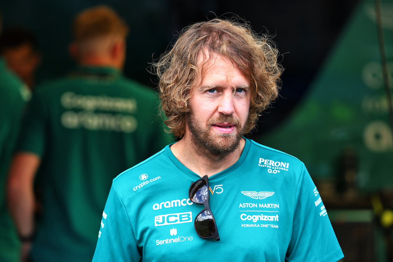GP BELGIO, Sebastian Vettel (GER) Aston Martin F1 Team.
25.08.2022. Formula 1 World Championship, Rd 14, Belgian Grand Prix, Spa Francorchamps, Belgium, Preparation Day.
- www.xpbimages.com, EMail: requests@xpbimages.com © Copyright: Batchelor / XPB Images