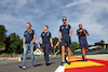 GP BELGIO, Nicholas Latifi (CDN) Williams Racing walks the circuit with the team.
25.08.2022. Formula 1 World Championship, Rd 14, Belgian Grand Prix, Spa Francorchamps, Belgium, Preparation Day.
- www.xpbimages.com, EMail: requests@xpbimages.com © Copyright: Bearne / XPB Images