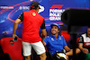 GP BELGIO, (L to R): Charles Leclerc (MON) Ferrari e Fernando Alonso (ESP) Alpine F1 Team in the FIA Press Conference.
25.08.2022. Formula 1 World Championship, Rd 14, Belgian Grand Prix, Spa Francorchamps, Belgium, Preparation Day.
- www.xpbimages.com, EMail: requests@xpbimages.com © Copyright: XPB Images