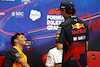 GP BELGIO, (L to R): Daniel Ricciardo (AUS) McLaren e Sergio Perez (MEX) Red Bull Racing in the FIA Press Conference.
25.08.2022. Formula 1 World Championship, Rd 14, Belgian Grand Prix, Spa Francorchamps, Belgium, Preparation Day.
- www.xpbimages.com, EMail: requests@xpbimages.com © Copyright: XPB Images