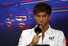 GP BELGIO, Pierre Gasly (FRA) AlphaTauri in the FIA Press Conference.
25.08.2022. Formula 1 World Championship, Rd 14, Belgian Grand Prix, Spa Francorchamps, Belgium, Preparation Day.
- www.xpbimages.com, EMail: requests@xpbimages.com © Copyright: XPB Images