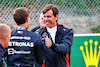 GP BELGIO, (L to R): George Russell (GBR) Mercedes AMG F1 with Toto Wolff (GER) Mercedes AMG F1 Shareholder e Executive Director.
25.08.2022. Formula 1 World Championship, Rd 14, Belgian Grand Prix, Spa Francorchamps, Belgium, Preparation Day.
- www.xpbimages.com, EMail: requests@xpbimages.com © Copyright: Batchelor / XPB Images