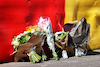 GP BELGIO, Flowers laid in tribute to Anthoine Hubert.
25.08.2022. Formula 1 World Championship, Rd 14, Belgian Grand Prix, Spa Francorchamps, Belgium, Preparation Day.
- www.xpbimages.com, EMail: requests@xpbimages.com © Copyright: Moy / XPB Images