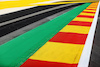 GP BELGIO, Circuit Atmosfera - kerb detail.
25.08.2022. Formula 1 World Championship, Rd 14, Belgian Grand Prix, Spa Francorchamps, Belgium, Preparation Day.
- www.xpbimages.com, EMail: requests@xpbimages.com © Copyright: Moy / XPB Images