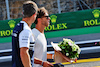 GP BELGIO, Pierre Gasly (FRA) AlphaTauri pays his respects to Anthoine Hubert.
25.08.2022. Formula 1 World Championship, Rd 14, Belgian Grand Prix, Spa Francorchamps, Belgium, Preparation Day.
- www.xpbimages.com, EMail: requests@xpbimages.com © Copyright: Batchelor / XPB Images