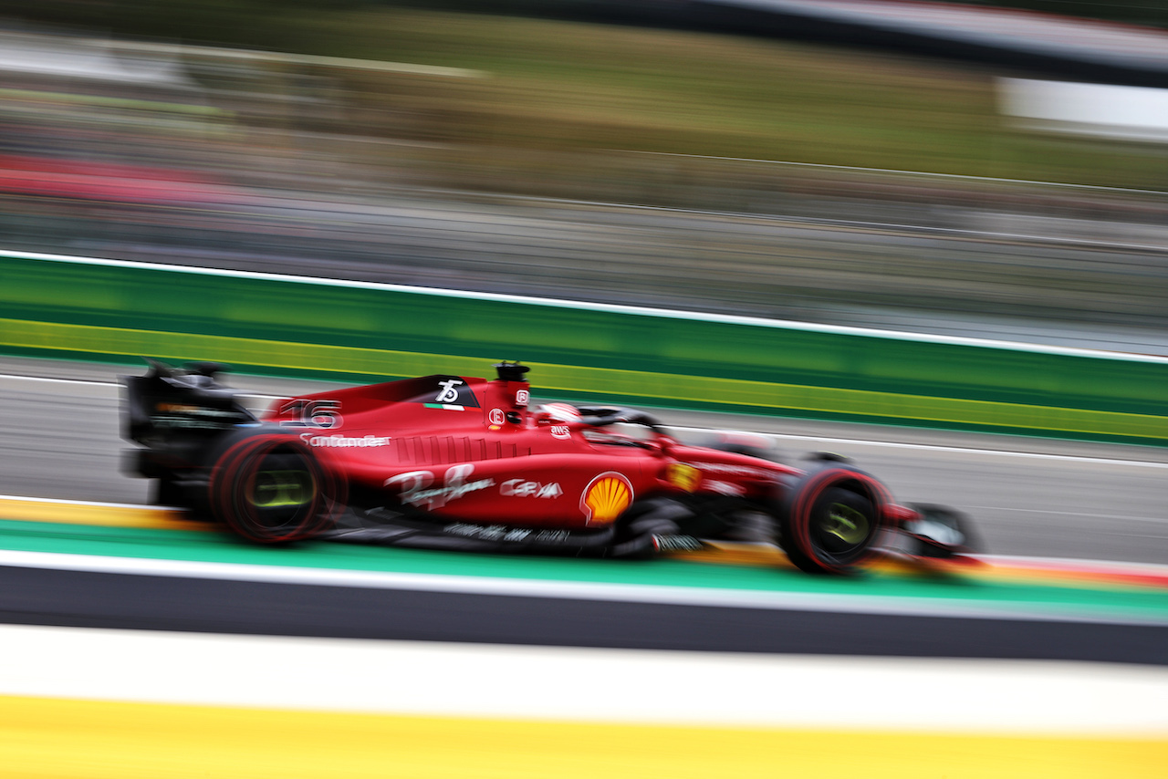 GP BELGIO, Charles Leclerc (MON) Ferrari F1-75.
27.08.2022. Formula 1 World Championship, Rd 14, Belgian Grand Prix, Spa Francorchamps, Belgium, Qualifiche Day.
- www.xpbimages.com, EMail: requests@xpbimages.com © Copyright: Moy / XPB Images