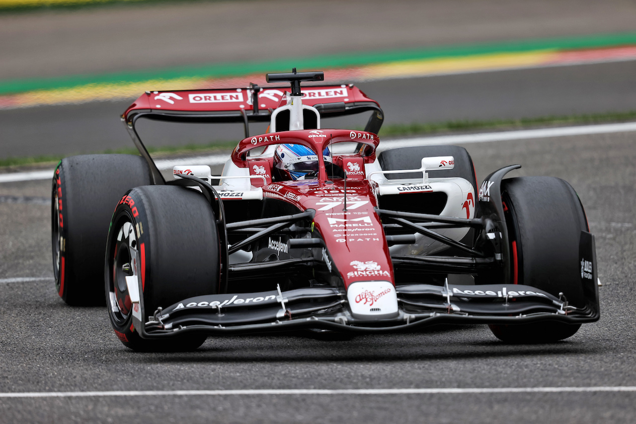 GP BELGIO, Valtteri Bottas (FIN) Alfa Romeo F1 Team C42.
27.08.2022. Formula 1 World Championship, Rd 14, Belgian Grand Prix, Spa Francorchamps, Belgium, Qualifiche Day.
- www.xpbimages.com, EMail: requests@xpbimages.com © Copyright: Moy / XPB Images