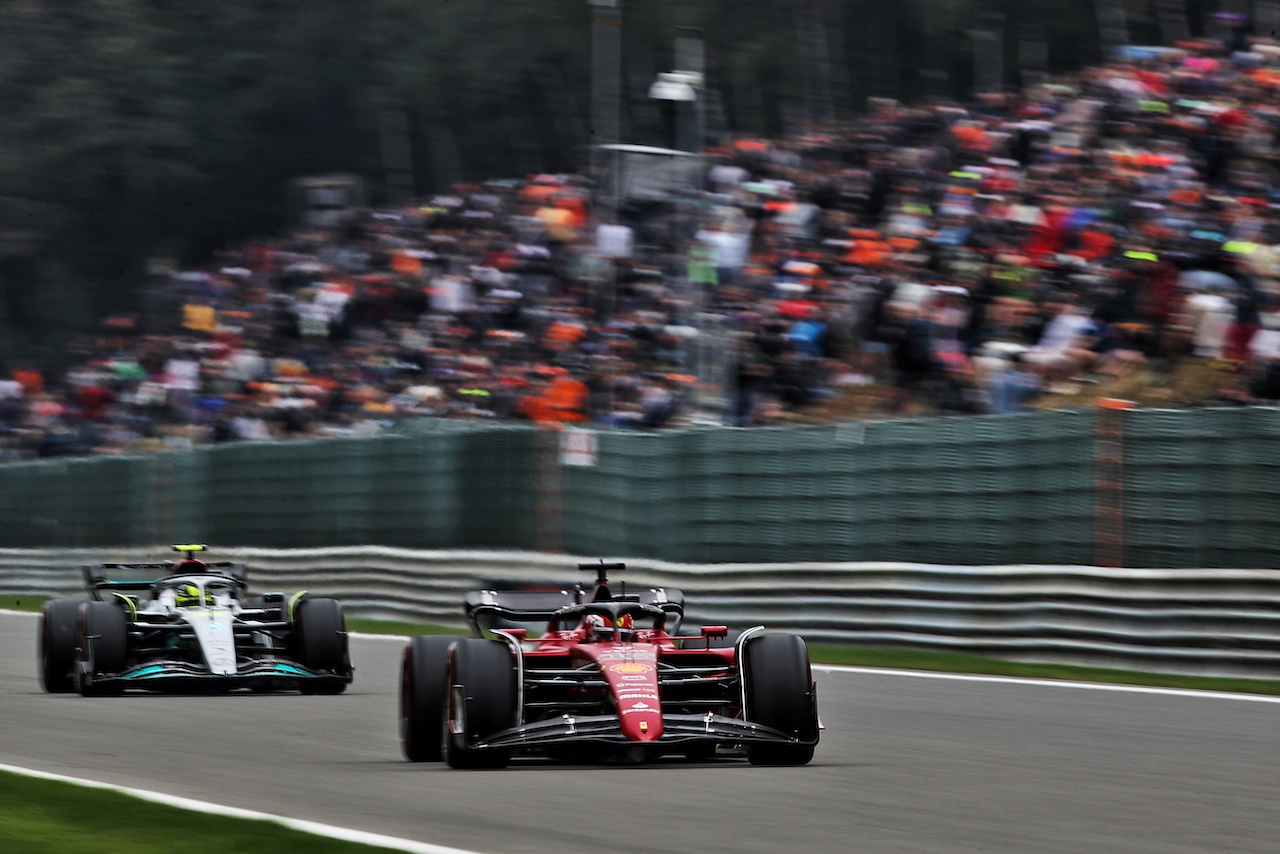 GP BELGIO, Charles Leclerc (MON) Ferrari F1-75.
27.08.2022. Formula 1 World Championship, Rd 14, Belgian Grand Prix, Spa Francorchamps, Belgium, Qualifiche Day.
 - www.xpbimages.com, EMail: requests@xpbimages.com © Copyright: Coates / XPB Images