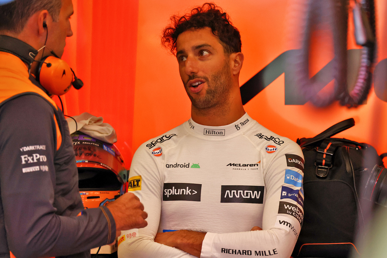 GP BELGIO, Daniel Ricciardo (AUS) McLaren.
27.08.2022. Formula 1 World Championship, Rd 14, Belgian Grand Prix, Spa Francorchamps, Belgium, Qualifiche Day.
- www.xpbimages.com, EMail: requests@xpbimages.com © Copyright: Batchelor / XPB Images