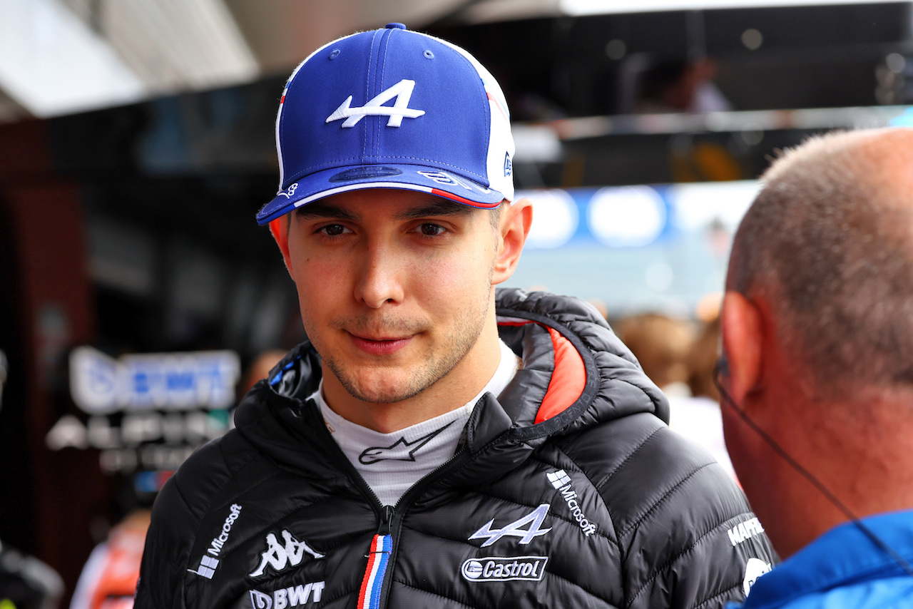GP BELGIO, Esteban Ocon (FRA) Alpine F1 Team.
27.08.2022. Formula 1 World Championship, Rd 14, Belgian Grand Prix, Spa Francorchamps, Belgium, Qualifiche Day.
- www.xpbimages.com, EMail: requests@xpbimages.com © Copyright: Batchelor / XPB Images