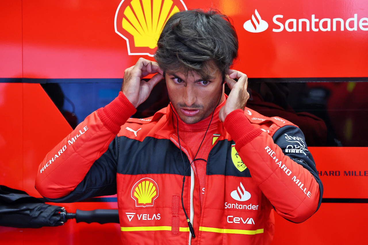 GP BELGIO, Carlos Sainz Jr (ESP) Ferrari.
27.08.2022. Formula 1 World Championship, Rd 14, Belgian Grand Prix, Spa Francorchamps, Belgium, Qualifiche Day.
- www.xpbimages.com, EMail: requests@xpbimages.com © Copyright: Batchelor / XPB Images