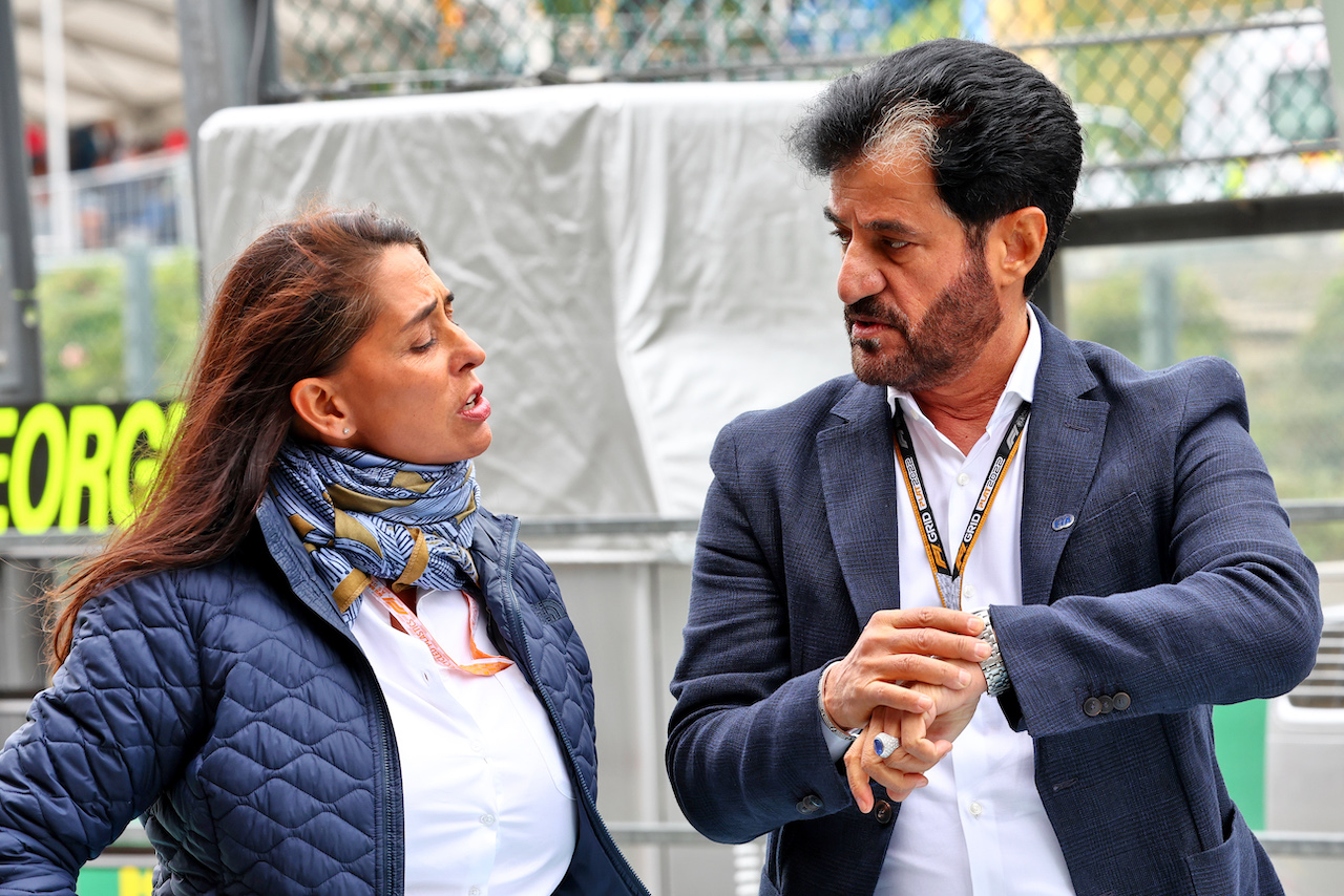 GP BELGIO, Mohammed Bin Sulayem (UAE) FIA President (Right).
27.08.2022. Formula 1 World Championship, Rd 14, Belgian Grand Prix, Spa Francorchamps, Belgium, Qualifiche Day.
- www.xpbimages.com, EMail: requests@xpbimages.com © Copyright: Batchelor / XPB Images