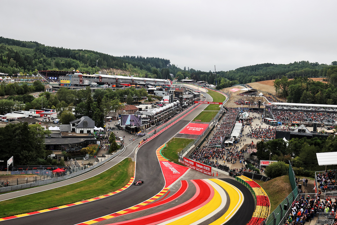 GP BELGIO, Charles Leclerc (MON) Ferrari F1-75.
27.08.2022. Formula 1 World Championship, Rd 14, Belgian Grand Prix, Spa Francorchamps, Belgium, Qualifiche Day.
- www.xpbimages.com, EMail: requests@xpbimages.com © Copyright: Moy / XPB Images