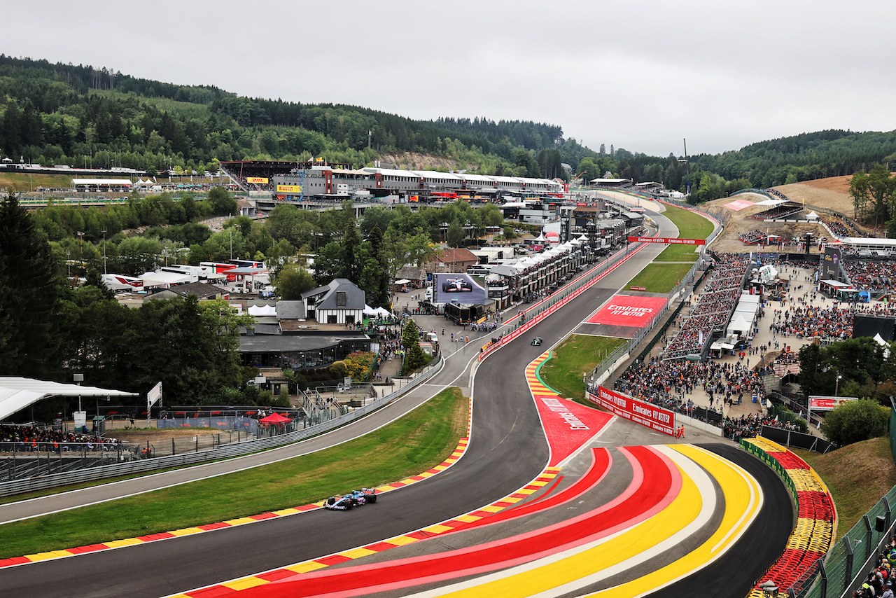 GP BELGIO, Esteban Ocon (FRA) Alpine F1 Team A522.
27.08.2022. Formula 1 World Championship, Rd 14, Belgian Grand Prix, Spa Francorchamps, Belgium, Qualifiche Day.
- www.xpbimages.com, EMail: requests@xpbimages.com © Copyright: Moy / XPB Images