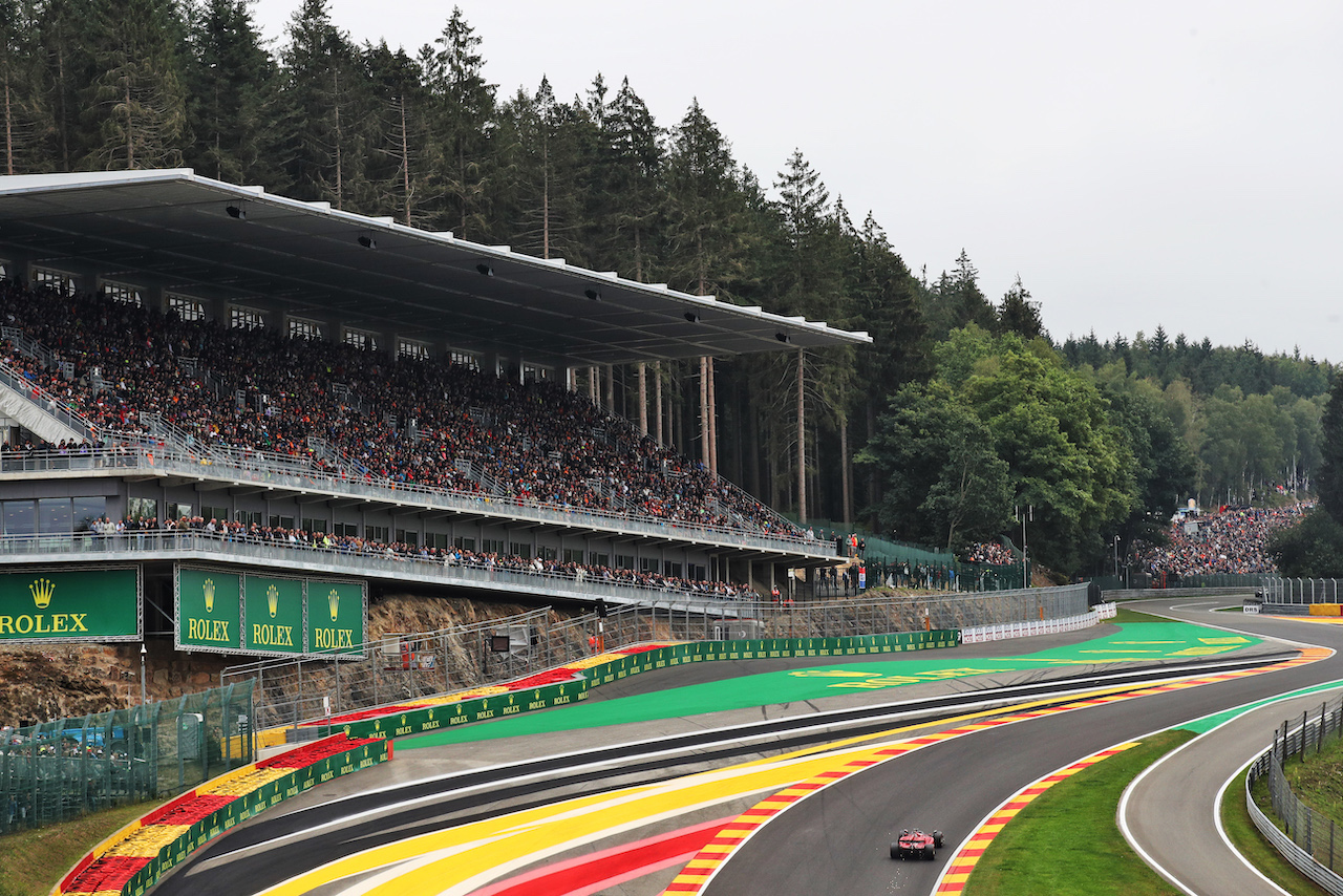 GP BELGIO, Charles Leclerc (MON) Ferrari F1-75.
27.08.2022. Formula 1 World Championship, Rd 14, Belgian Grand Prix, Spa Francorchamps, Belgium, Qualifiche Day.
 - www.xpbimages.com, EMail: requests@xpbimages.com © Copyright: Coates / XPB Images