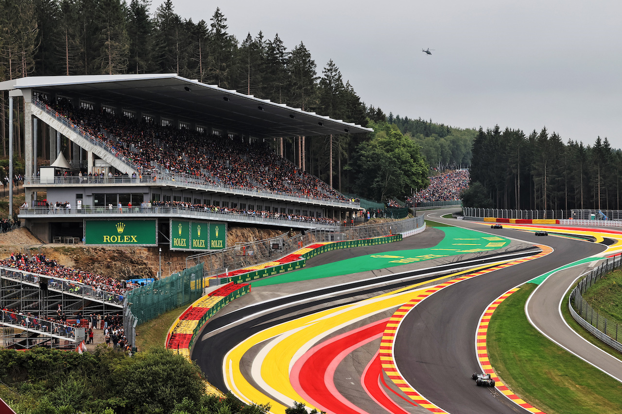 GP BELGIO, Lewis Hamilton (GBR) Mercedes AMG F1 W13.
27.08.2022. Formula 1 World Championship, Rd 14, Belgian Grand Prix, Spa Francorchamps, Belgium, Qualifiche Day.
- www.xpbimages.com, EMail: requests@xpbimages.com © Copyright: Moy / XPB Images
