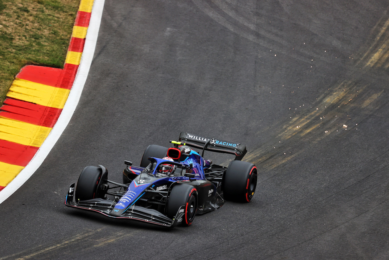 GP BELGIO, Nicholas Latifi (CDN) Williams Racing FW44.
27.08.2022. Formula 1 World Championship, Rd 14, Belgian Grand Prix, Spa Francorchamps, Belgium, Qualifiche Day.
- www.xpbimages.com, EMail: requests@xpbimages.com © Copyright: Moy / XPB Images