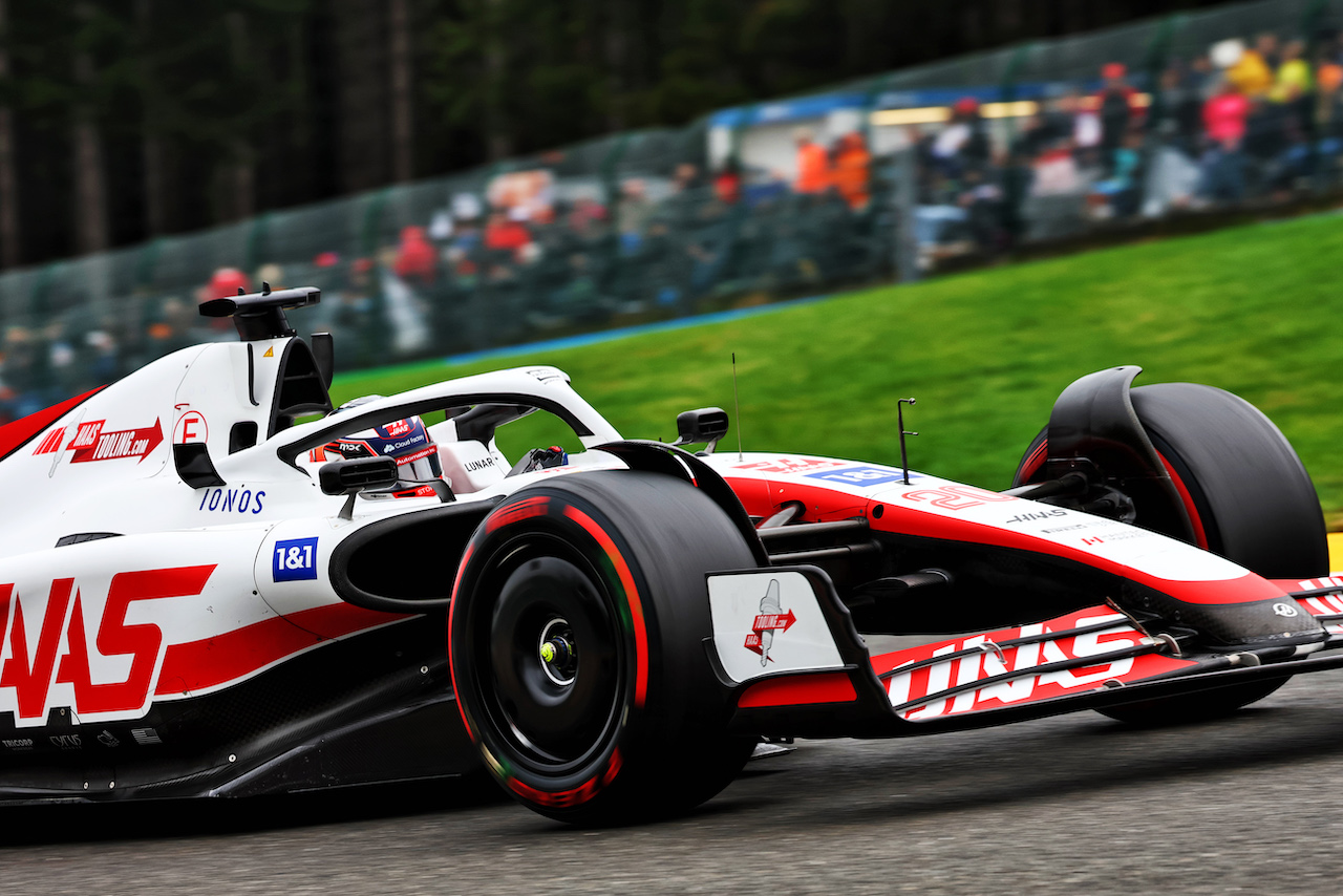 GP BELGIO, Kevin Magnussen (DEN) Haas VF-22.
27.08.2022. Formula 1 World Championship, Rd 14, Belgian Grand Prix, Spa Francorchamps, Belgium, Qualifiche Day.
- www.xpbimages.com, EMail: requests@xpbimages.com © Copyright: Batchelor / XPB Images