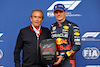 GP BELGIO, Max Verstappen (NLD) Red Bull Racing (Right) celebrates his pole position in qualifying parc ferme with Jacky Ickx (BEL).
27.08.2022. Formula 1 World Championship, Rd 14, Belgian Grand Prix, Spa Francorchamps, Belgium, Qualifiche Day.
- www.xpbimages.com, EMail: requests@xpbimages.com © Copyright: Batchelor / XPB Images