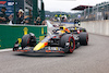 GP BELGIO, Max Verstappen (NLD) Red Bull Racing RB18 leaves the pits.
27.08.2022. Formula 1 World Championship, Rd 14, Belgian Grand Prix, Spa Francorchamps, Belgium, Qualifiche Day.
- www.xpbimages.com, EMail: requests@xpbimages.com © Copyright: Bearne / XPB Images