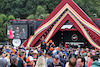 GP BELGIO, Circuit Atmosfera - (L to R): Esteban Ocon (FRA) Alpine F1 Team e Fernando Alonso (ESP) Alpine F1 Team on the FanZone stage.
27.08.2022. Formula 1 World Championship, Rd 14, Belgian Grand Prix, Spa Francorchamps, Belgium, Qualifiche Day.
 - www.xpbimages.com, EMail: requests@xpbimages.com © Copyright: Coates / XPB Images