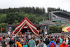 GP BELGIO, Circuit Atmosfera - (L to R): Esteban Ocon (FRA) Alpine F1 Team e Fernando Alonso (ESP) Alpine F1 Team on the FanZone stage.
27.08.2022. Formula 1 World Championship, Rd 14, Belgian Grand Prix, Spa Francorchamps, Belgium, Qualifiche Day.
 - www.xpbimages.com, EMail: requests@xpbimages.com © Copyright: Coates / XPB Images