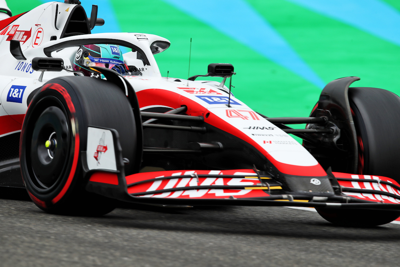 GP BELGIO, Mick Schumacher (GER) Haas VF-22.
26.08.2022. Formula 1 World Championship, Rd 14, Belgian Grand Prix, Spa Francorchamps, Belgium, Practice Day.
 - www.xpbimages.com, EMail: requests@xpbimages.com © Copyright: Coates / XPB Images