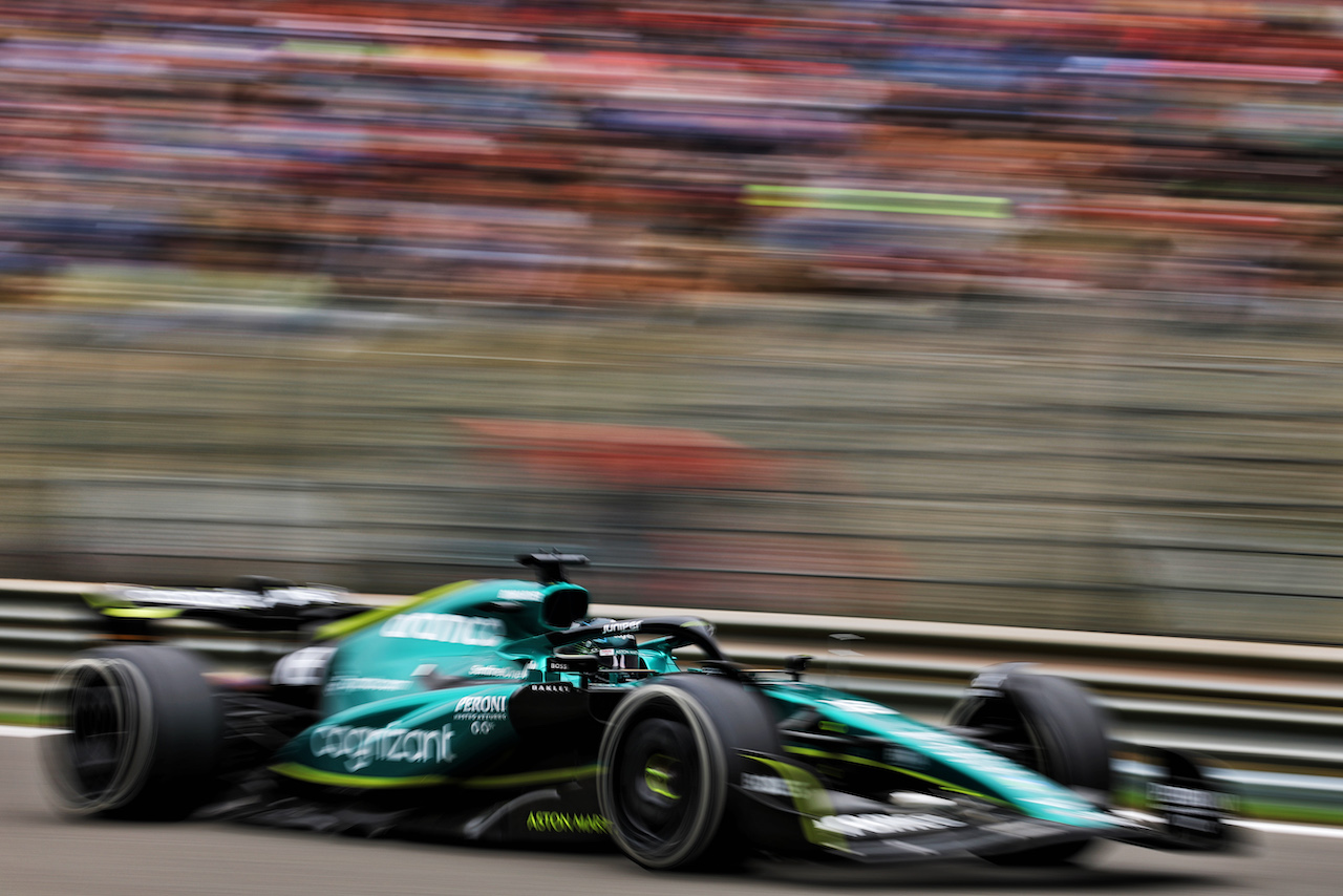 GP BELGIO, Lance Stroll (CDN) Aston Martin F1 Team AMR22.
26.08.2022. Formula 1 World Championship, Rd 14, Belgian Grand Prix, Spa Francorchamps, Belgium, Practice Day.
- www.xpbimages.com, EMail: requests@xpbimages.com © Copyright: Bearne / XPB Images