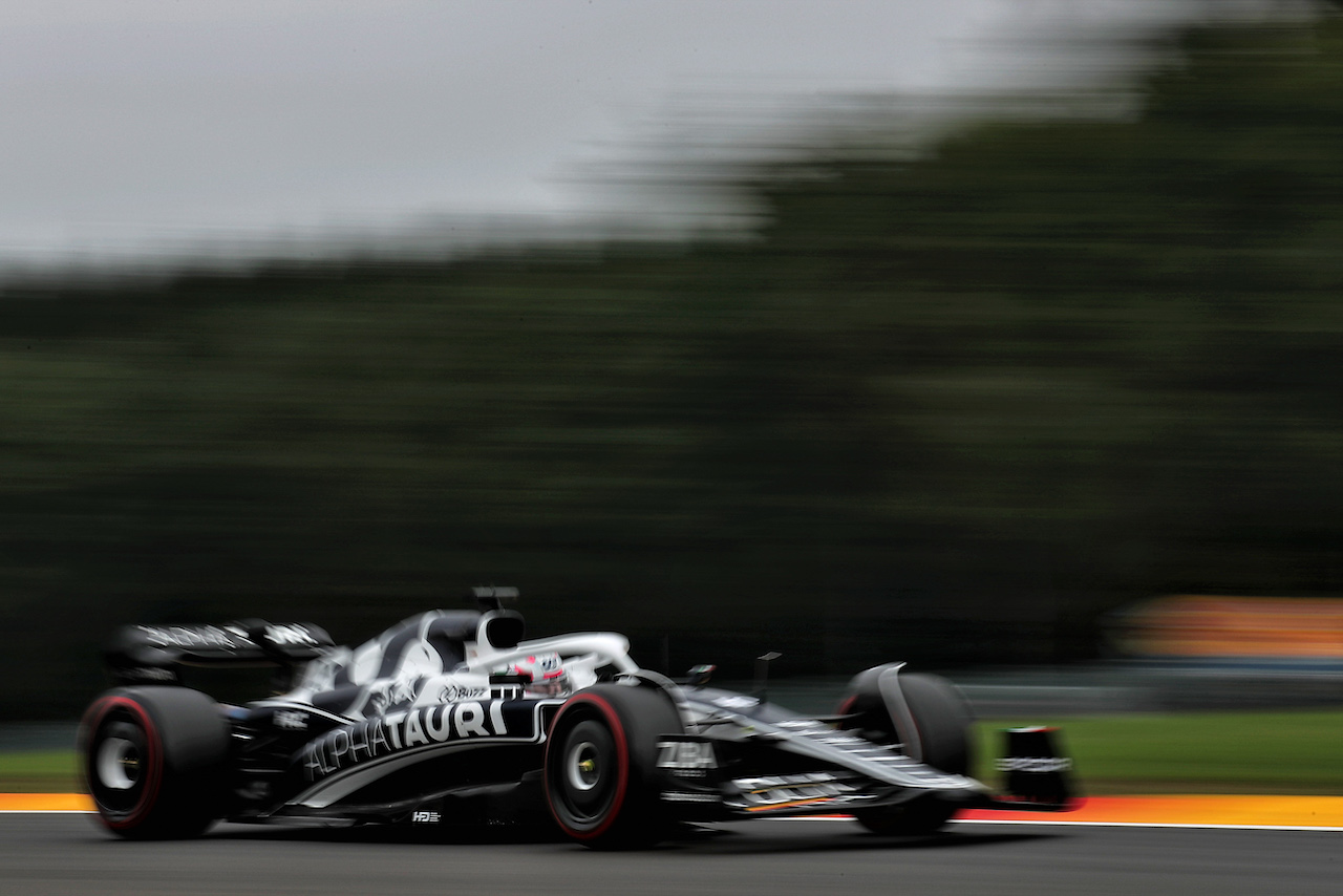GP BELGIO, Liam Lawson (NZL) AlphaTauri AT03 Test Driver.
26.08.2022. Formula 1 World Championship, Rd 14, Belgian Grand Prix, Spa Francorchamps, Belgium, Practice Day.
 - www.xpbimages.com, EMail: requests@xpbimages.com © Copyright: Coates / XPB Images
