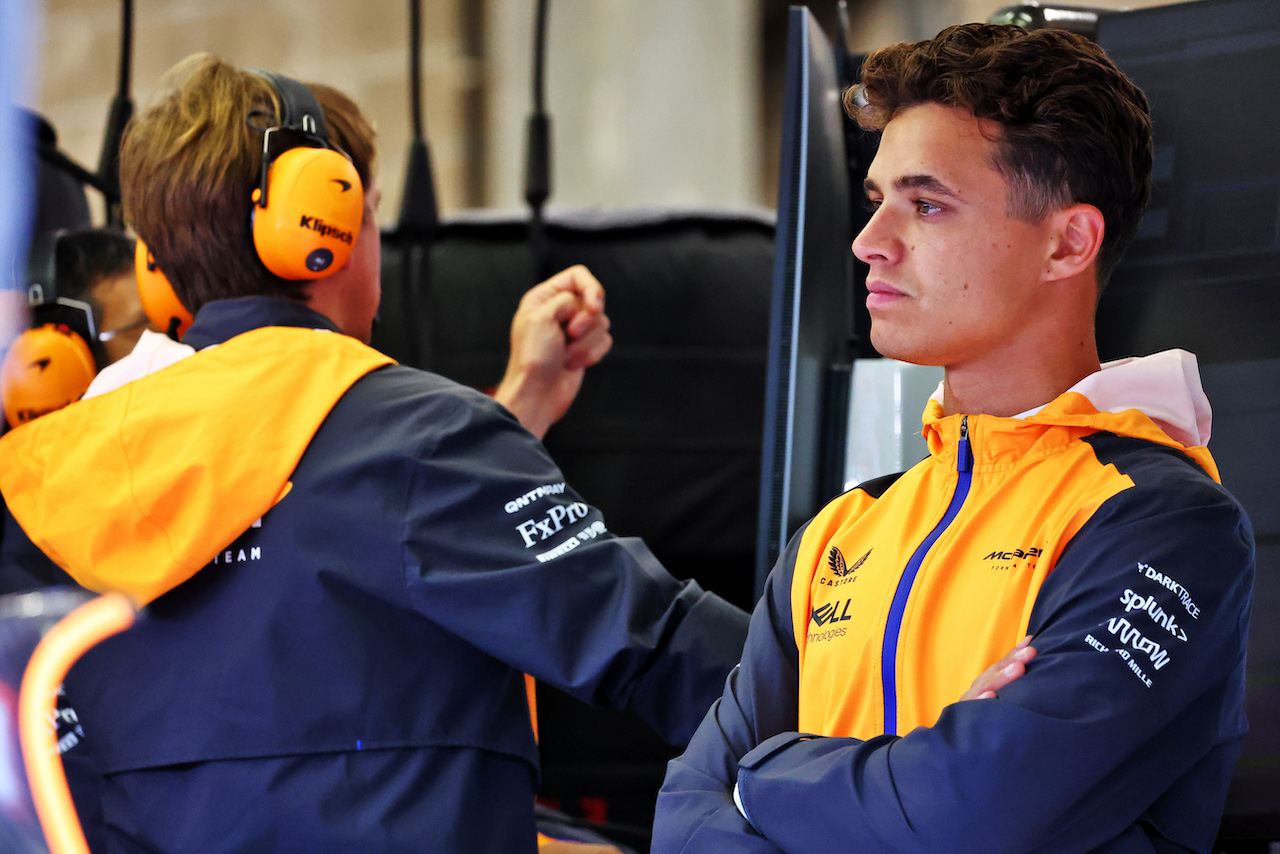 GP BELGIO, Lando Norris (GBR) McLaren.
26.08.2022. Formula 1 World Championship, Rd 14, Belgian Grand Prix, Spa Francorchamps, Belgium, Practice Day.
- www.xpbimages.com, EMail: requests@xpbimages.com © Copyright: Batchelor / XPB Images