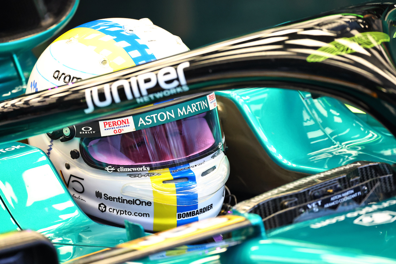 GP BELGIO, Sebastian Vettel (GER) Aston Martin F1 Team AMR22.
26.08.2022. Formula 1 World Championship, Rd 14, Belgian Grand Prix, Spa Francorchamps, Belgium, Practice Day.
- www.xpbimages.com, EMail: requests@xpbimages.com © Copyright: Batchelor / XPB Images