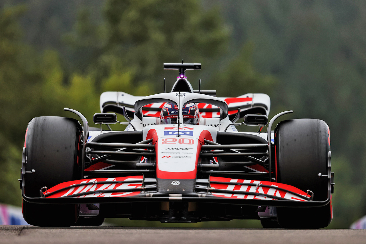 GP BELGIO, Kevin Magnussen (DEN) Haas VF-22.
26.08.2022. Formula 1 World Championship, Rd 14, Belgian Grand Prix, Spa Francorchamps, Belgium, Practice Day.
- www.xpbimages.com, EMail: requests@xpbimages.com © Copyright: Moy / XPB Images