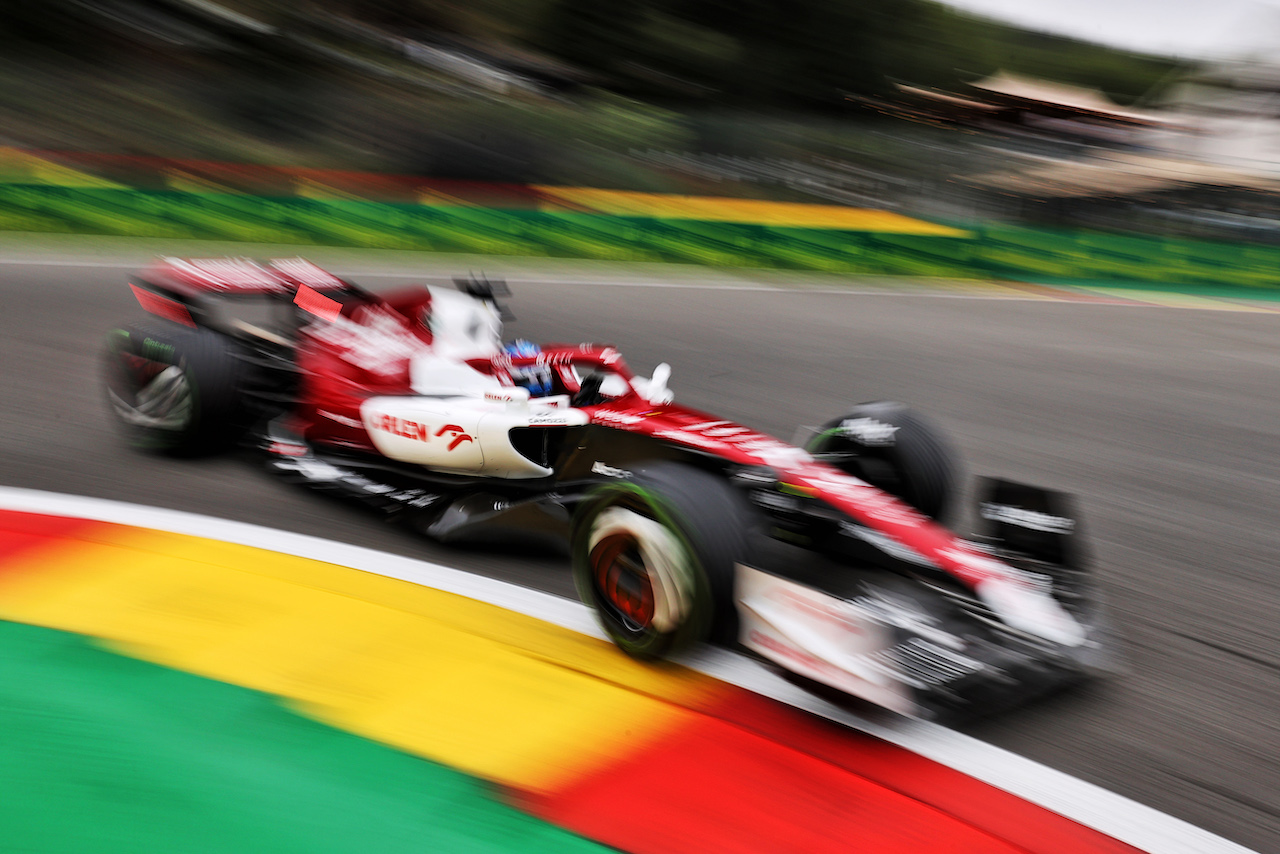 GP BELGIO, Valtteri Bottas (FIN) Alfa Romeo F1 Team C42.
26.08.2022. Formula 1 World Championship, Rd 14, Belgian Grand Prix, Spa Francorchamps, Belgium, Practice Day.
- www.xpbimages.com, EMail: requests@xpbimages.com © Copyright: Moy / XPB Images
