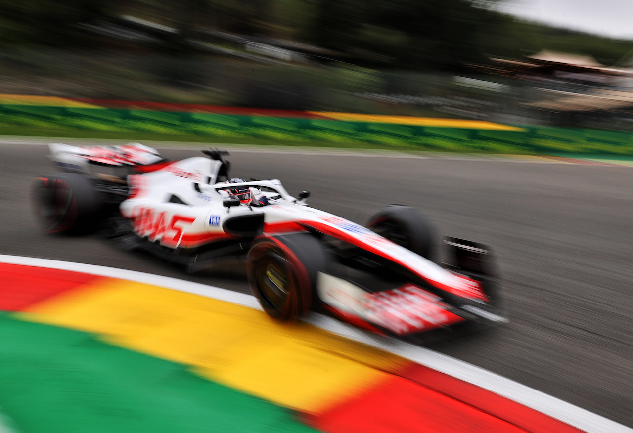 GP BELGIO, Kevin Magnussen (DEN) Haas VF-22.
26.08.2022. Formula 1 World Championship, Rd 14, Belgian Grand Prix, Spa Francorchamps, Belgium, Practice Day.
- www.xpbimages.com, EMail: requests@xpbimages.com © Copyright: Moy / XPB Images