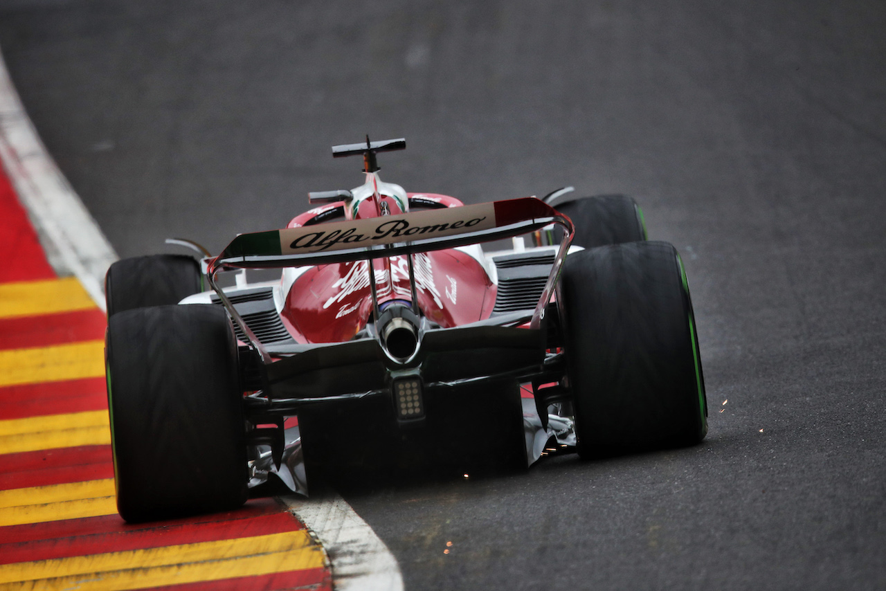 GP BELGIO, Valtteri Bottas (FIN) Alfa Romeo F1 Team C42.
26.08.2022. Formula 1 World Championship, Rd 14, Belgian Grand Prix, Spa Francorchamps, Belgium, Practice Day.
 - www.xpbimages.com, EMail: requests@xpbimages.com © Copyright: Coates / XPB Images