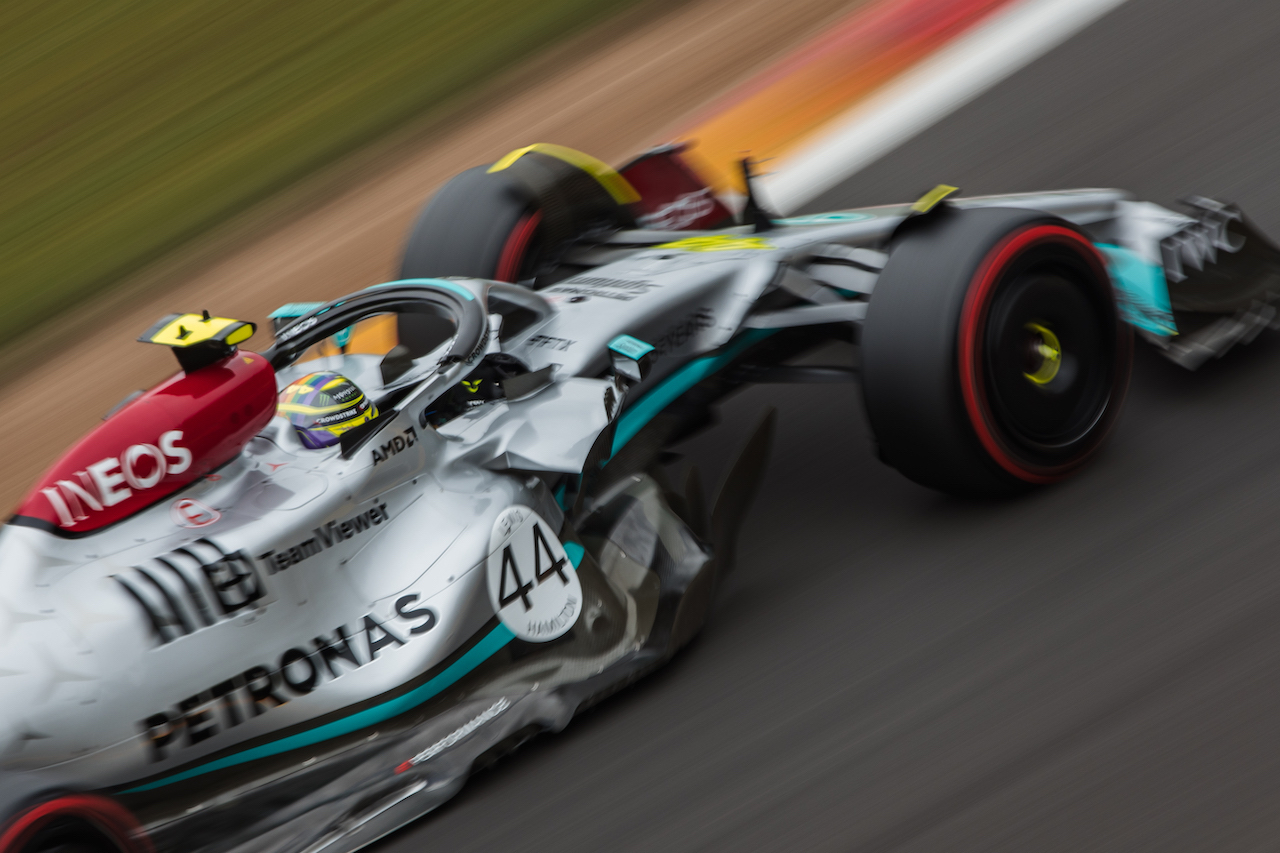 GP BELGIO, Lewis Hamilton (GBR) Mercedes AMG F1 W13.
26.08.2022. Formula 1 World Championship, Rd 14, Belgian Grand Prix, Spa Francorchamps, Belgium, Practice Day.
- www.xpbimages.com, EMail: requests@xpbimages.com © Copyright: Bearne / XPB Images