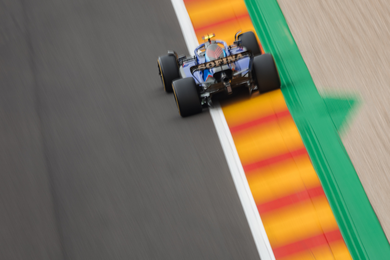 GP BELGIO, Nicholas Latifi (CDN) Williams Racing FW44.
26.08.2022. Formula 1 World Championship, Rd 14, Belgian Grand Prix, Spa Francorchamps, Belgium, Practice Day.
- www.xpbimages.com, EMail: requests@xpbimages.com © Copyright: Bearne / XPB Images
