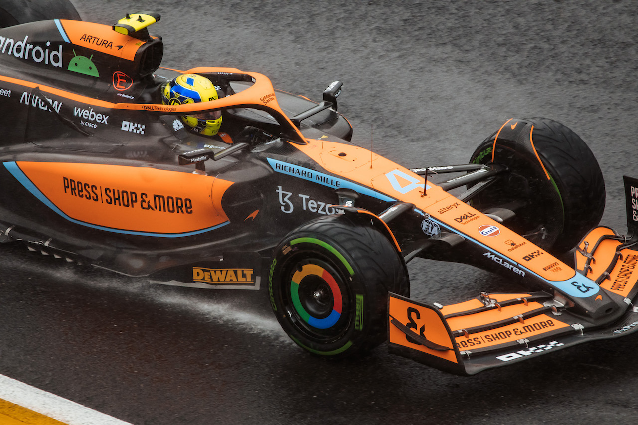GP BELGIO, Lando Norris (GBR) McLaren MCL36.
26.08.2022. Formula 1 World Championship, Rd 14, Belgian Grand Prix, Spa Francorchamps, Belgium, Practice Day.
- www.xpbimages.com, EMail: requests@xpbimages.com © Copyright: Bearne / XPB Images