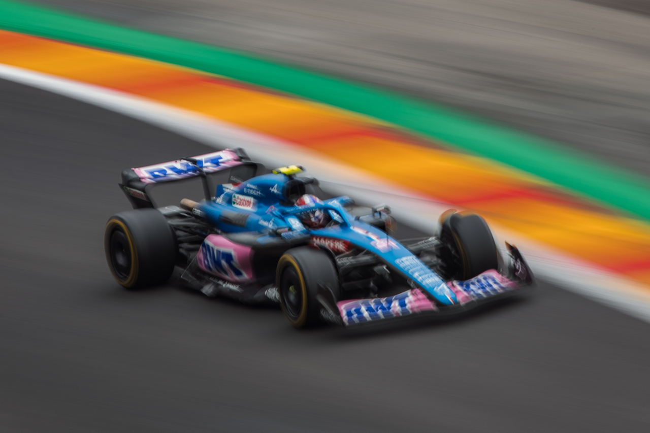 GP BELGIO, Esteban Ocon (FRA) Alpine F1 Team A522.
26.08.2022. Formula 1 World Championship, Rd 14, Belgian Grand Prix, Spa Francorchamps, Belgium, Practice Day.
- www.xpbimages.com, EMail: requests@xpbimages.com © Copyright: Bearne / XPB Images