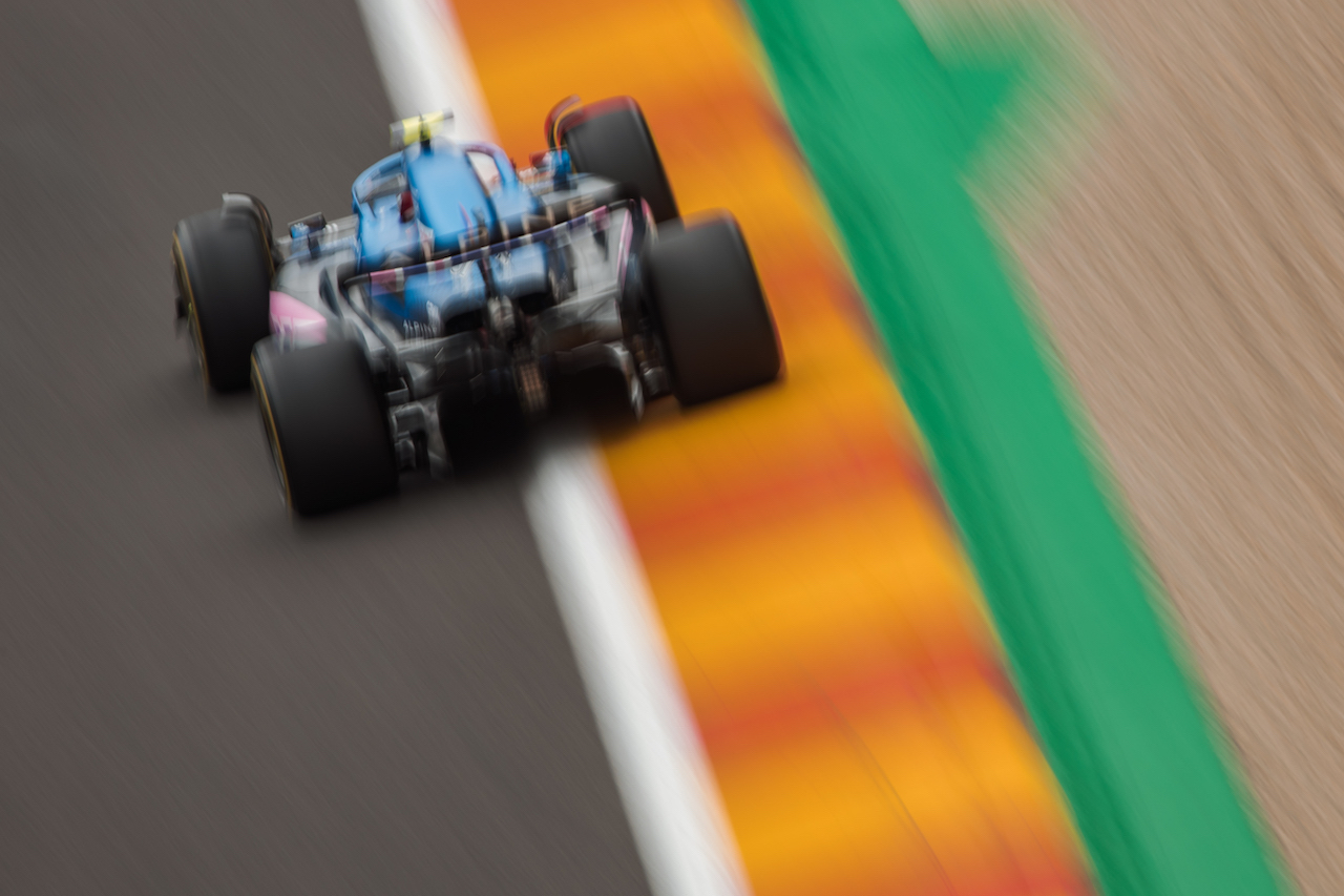 GP BELGIO, Esteban Ocon (FRA) Alpine F1 Team A522.
26.08.2022. Formula 1 World Championship, Rd 14, Belgian Grand Prix, Spa Francorchamps, Belgium, Practice Day.
- www.xpbimages.com, EMail: requests@xpbimages.com © Copyright: Bearne / XPB Images