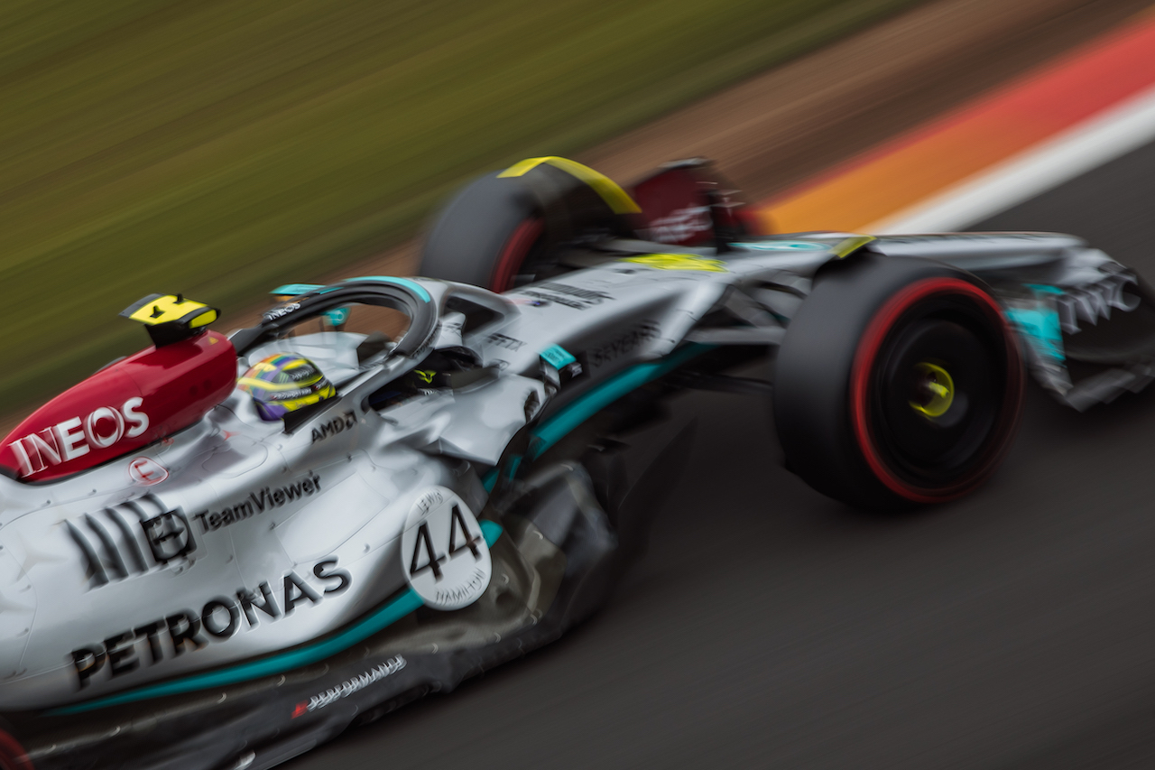 GP BELGIO, Lewis Hamilton (GBR) Mercedes AMG F1 W13.
26.08.2022. Formula 1 World Championship, Rd 14, Belgian Grand Prix, Spa Francorchamps, Belgium, Practice Day.
- www.xpbimages.com, EMail: requests@xpbimages.com © Copyright: Bearne / XPB Images