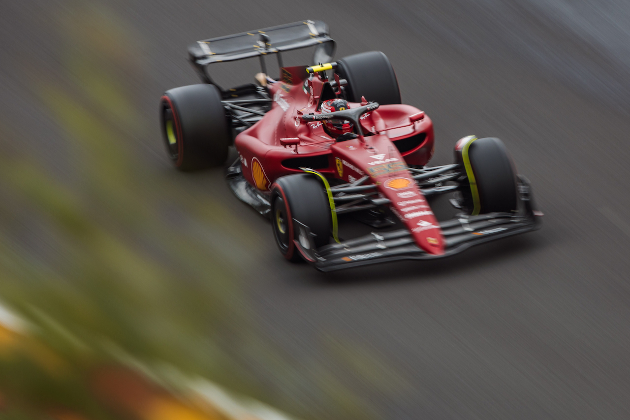 GP BELGIO, Carlos Sainz Jr (ESP) Ferrari F1-75.
26.08.2022. Formula 1 World Championship, Rd 14, Belgian Grand Prix, Spa Francorchamps, Belgium, Practice Day.
- www.xpbimages.com, EMail: requests@xpbimages.com © Copyright: Bearne / XPB Images