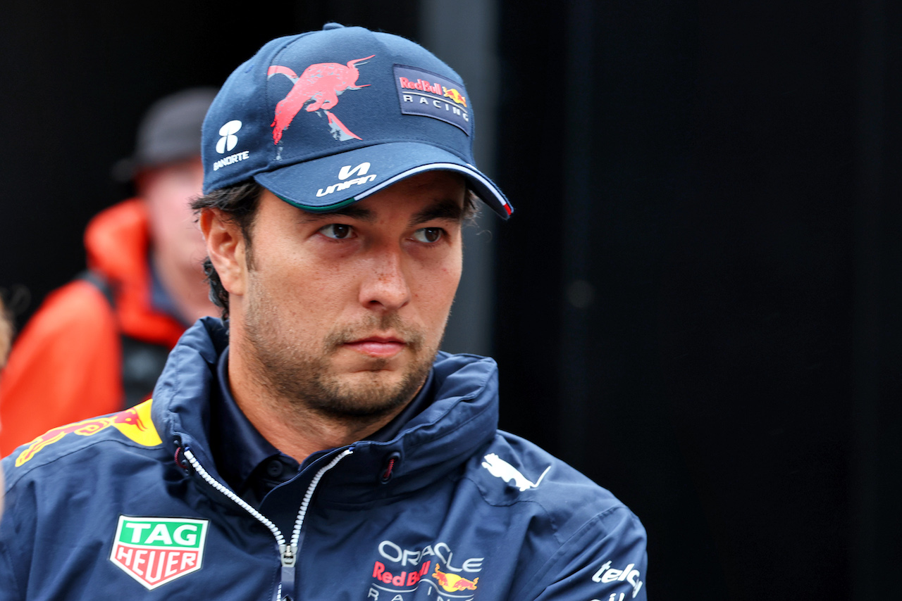 GP BELGIO, Sergio Perez (MEX) Red Bull Racing.
26.08.2022. Formula 1 World Championship, Rd 14, Belgian Grand Prix, Spa Francorchamps, Belgium, Practice Day.
- www.xpbimages.com, EMail: requests@xpbimages.com © Copyright: Batchelor / XPB Images