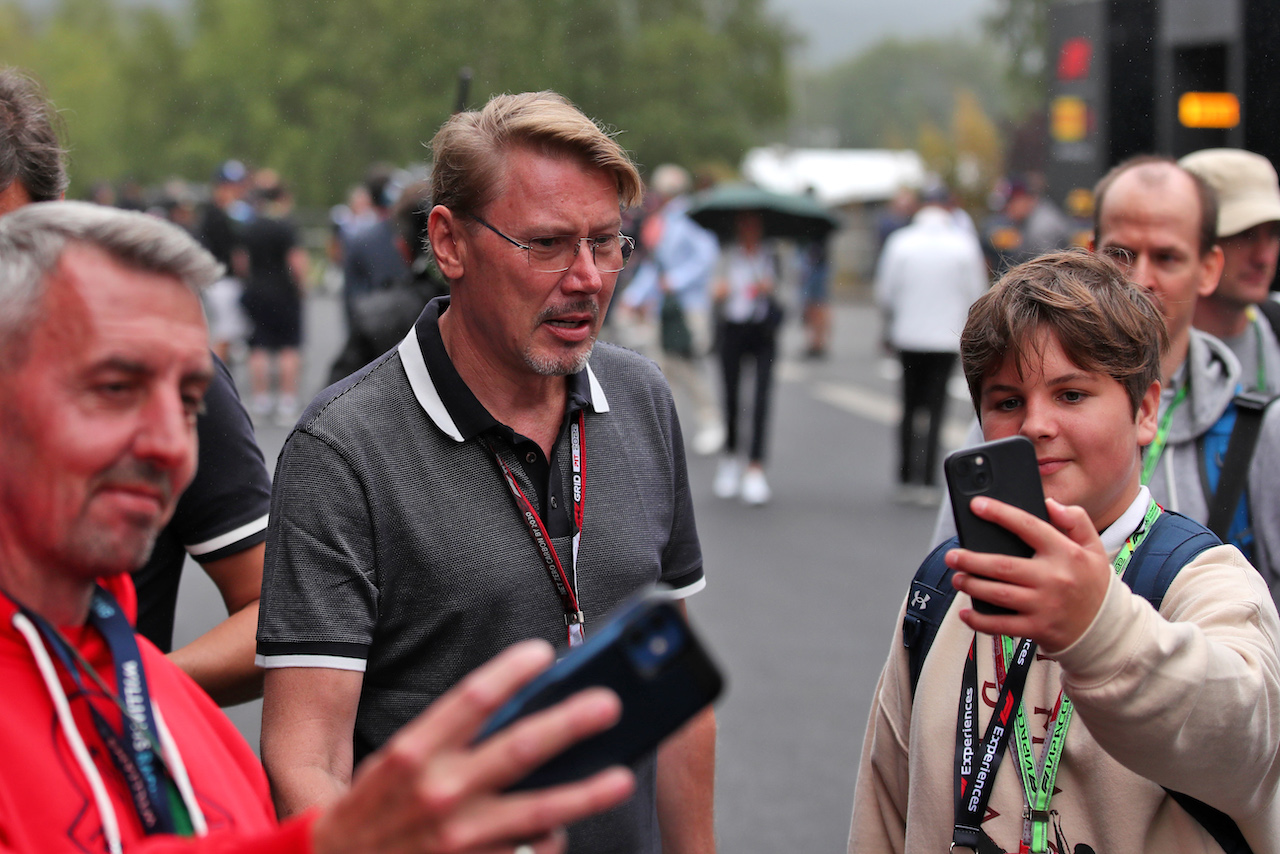 GP BELGIO, Mika Hakkinen (FIN).
26.08.2022. Formula 1 World Championship, Rd 14, Belgian Grand Prix, Spa Francorchamps, Belgium, Practice Day.
 - www.xpbimages.com, EMail: requests@xpbimages.com © Copyright: Coates / XPB Images