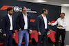 GP BELGIO, (L to R): Mohammed Bin Sulayem (UAE) FIA President; Markus Duesman (GER) Audi Chief Executive Officer; Oliver Hoffmann (GER) Audi Member of the Board of Management for Technical Development; e Stefano Domenicali (ITA) Formula One President e CEO - at a press conference announcing that Audi has officially registered as an F1 engine manufacturer for the 2026 regulations.
26.08.2022. Formula 1 World Championship, Rd 14, Belgian Grand Prix, Spa Francorchamps, Belgium, Practice Day.
- www.xpbimages.com, EMail: requests@xpbimages.com © Copyright: Moy / XPB Images