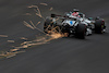 GP BELGIO, George Russell (GBR) Mercedes AMG F1 W13 sends sparks flying.
26.08.2022. Formula 1 World Championship, Rd 14, Belgian Grand Prix, Spa Francorchamps, Belgium, Practice Day.
 - www.xpbimages.com, EMail: requests@xpbimages.com © Copyright: Coates / XPB Images