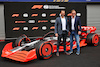 GP BELGIO, (L to R): Markus Duesmann  (GER) Audi Chief Executive Officer e Oliver Hoffmann (GER) Audi Member of the Board of Management for Technical Development with a showcar in the pits as Audi has officially registered as an F1 engine manufacturer for the 2026 regulations.
26.08.2022. Formula 1 World Championship, Rd 14, Belgian Grand Prix, Spa Francorchamps, Belgium, Practice Day.
- www.xpbimages.com, EMail: requests@xpbimages.com © Copyright: Bearne / XPB Images