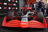 GP BELGIO, A showcar in the pits as Audi has officially registered as an F1 engine manufacturer for the 2026 regulations.
26.08.2022. Formula 1 World Championship, Rd 14, Belgian Grand Prix, Spa Francorchamps, Belgium, Practice Day.
- www.xpbimages.com, EMail: requests@xpbimages.com © Copyright: Batchelor / XPB Images