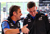 GP BELGIO, Davide Brivio (ITA) Alpine F1 Team Racing Director (Left).
26.08.2022. Formula 1 World Championship, Rd 14, Belgian Grand Prix, Spa Francorchamps, Belgium, Practice Day.
- www.xpbimages.com, EMail: requests@xpbimages.com © Copyright: Batchelor / XPB Images