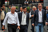 GP BELGIO, (L to R): Stefano Domenicali (ITA) Formula One President e CEO with Mohammed Bin Sulayem (UAE) FIA President e Markus Duesmann  (GER) Audi Chief Executive Officer.
26.08.2022. Formula 1 World Championship, Rd 14, Belgian Grand Prix, Spa Francorchamps, Belgium, Practice Day.
 - www.xpbimages.com, EMail: requests@xpbimages.com © Copyright: Coates / XPB Images